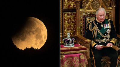 Could the penumbral lunar eclipse be a bad omen for King Charles's coronation?
