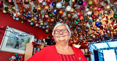 Family pays tribute to ‘legendary’ Welsh gran who broke world record for her unbelievable collection of Christmas baubles