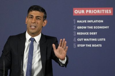 Watch as Rishi Sunak speaks on final day of Good Friday Agreement conference