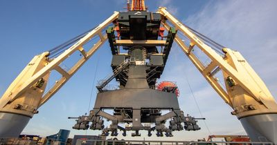 British Steel's new £30m ship unloaders welcomed to Immingham Bulk Terminal