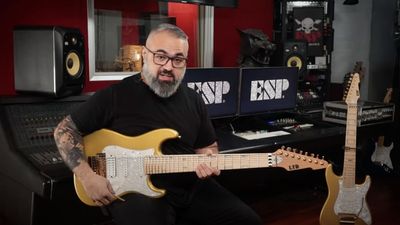 Animals As Leaders guitarist Javier Reyes introduces his new, surprisingly traditional-looking ESP LTD JRV-8 signature model
