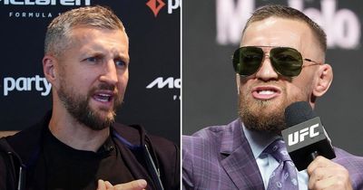 Carl Froch drags "leprechaun" Conor McGregor into Jake Paul fight prediction