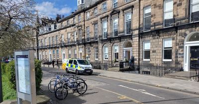 Edinburgh police swoop on busy west end street in front of alarmed shoppers