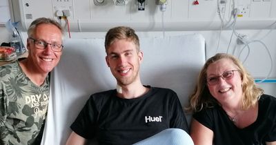 Young Edinburgh man's mystery illness causes brain tumour to grow back after op