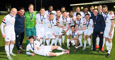 Delight and despair: Weston-super-Mare crowned champions while Yeovil Town's fate is sealed