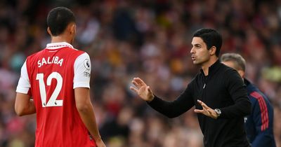 Mikel Arteta's stance may hint at William Saliba plan for Arsenal's Premier League title run-in