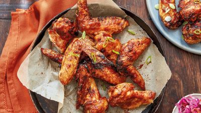 Air fryer Korean chicken wings