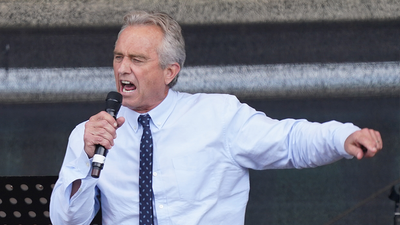 Watch as anti-vaccine activist Robert F Kennedy Jr announces presidential run