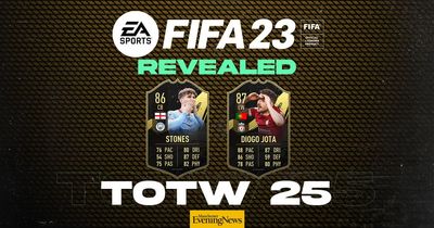 FIFA 23 TOTW 25 squad revealed featuring John Stones but no Man United star