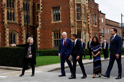British, Irish PMs open to Good Friday Agreement reforms when time right