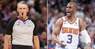 Chris Paul reacts to breaking infamous NBA Play-Offs record under single referee