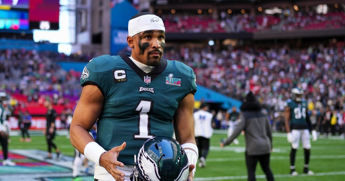 Eagles give quarterback Jalen Hurts NFL record $51m a year contract  extension, Philadelphia Eagles