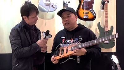 NAMM 2023: Take a tour of Donner’s upgraded travel-friendly guitar, the HUSH-X headless electric model