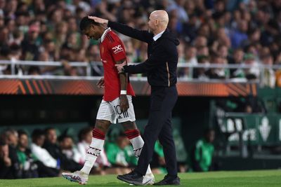 Erik ten Hag to make decision on Marcus Rashford’s fitness before Sevilla clash