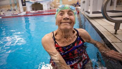 At 93, Margaret Clougher is making a splash at masters swimming titles