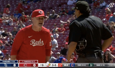 Hot Mics Picked Up Reds Manager David Bell Absolutely Cursing Out Ump