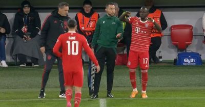 Leroy Sane and Sadio Mane in awkward exchange after Bayern Munich dressing room fight