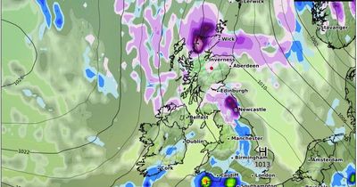 UK weather: 'Snow risk' warning from Met Office as new maps show where deluge will fall