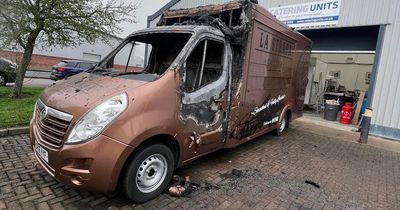 Gateshead deli owner 'receives threats' following suspected arson attack on food van