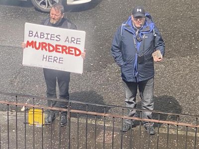'I've never seen anyone change their mind about abortion because of protesters'
