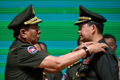 Cambodia PM Hun Sen's son becomes four-star general