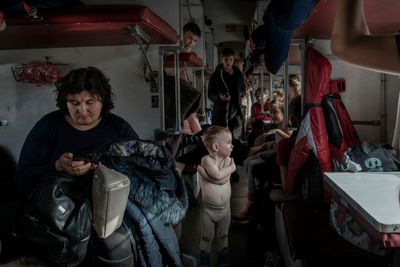 Iron People: Ukraine’s railway network in a time of war – photo essay