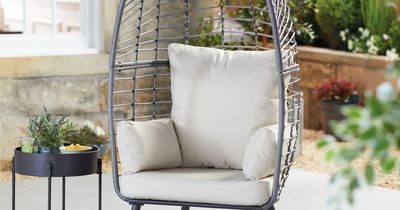 Aldi's Rope Snug Swing and Cocoon Chair among its latest garden furniture Specialbuys