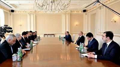 Cohen Meets Aliyev in Baku amid Tension with Tehran