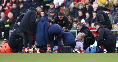 Arsenal manager issues Leah Williamson injury update and blames Man Utd pitch