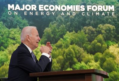 In meeting with big economies, Biden announces more funds to fight climate change