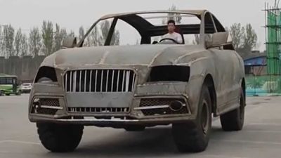 Supersized Audi Q7 Made From Scrap Metal Is A Sight To Behold