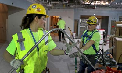 The US needs 1m more electricians to hit climate goals. Can it recruit more women?