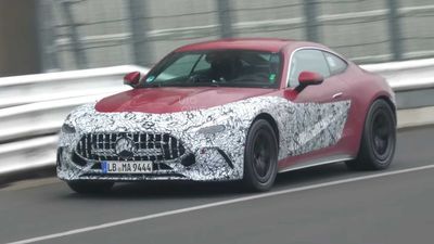 See The 2024 Mercedes-AMG GT Coupe In Action At The Nürburgring