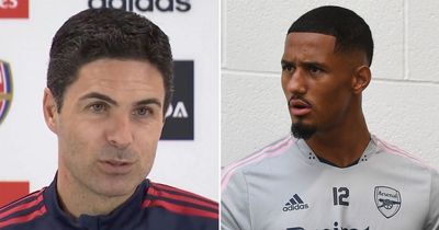 Mikel Arteta issues concerning William Saliba injury update before Arsenal vs Southampton