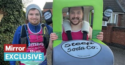 London Marathon NHS worker hopes to break world record in poignant costume for best pal