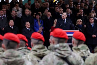EU presidency warns against Bosnian Serb secession threats