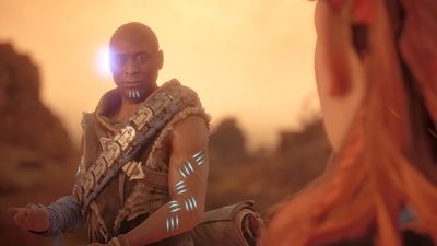 Horizon Forbidden West players are getting emotional reuniting with Lance Reddick in Burning Shores DLC