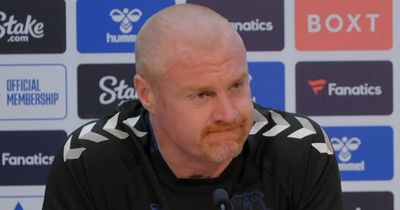 Everton manager Sean Dyche unimpressed by secret rapper question after Dide rumours