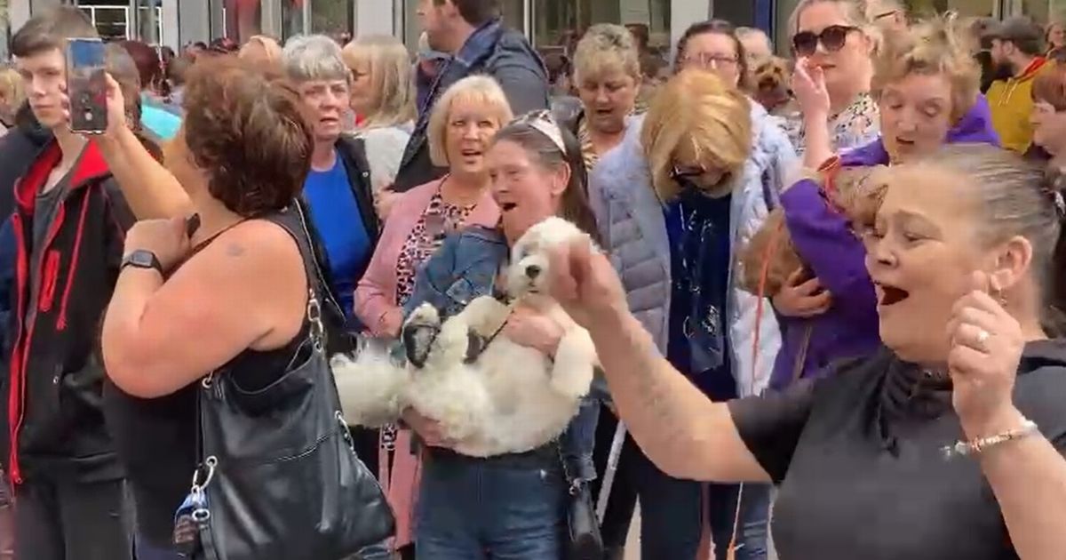 Paul O'Grady fans gather in Birkenhead for heartfelt…