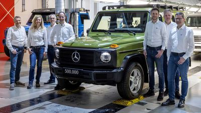 Retro-Looking Mercedes-Benz G-Class Celebrates 500,000-Unit Milestone