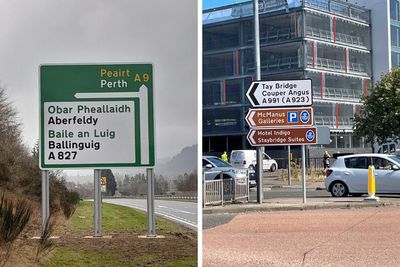 'I thought it was a joke': Road signs across Tayside spark confusion