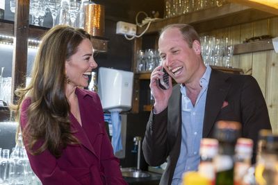 William takes booking for unsuspecting customer during restaurant visit