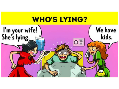 Brain teaser: Can you tell who’s the real wife of the man in coma?