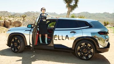 BMW Takes XM Label Red Wrapped In Chrome To Coachella 2023