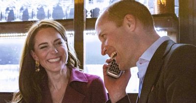 Prince William leaves Kate in stitches as he takes restaurant booking for unsuspecting customer