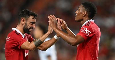 Suspended Bruno Fernandes sends Sevilla demand to Manchester United teammate Anthony Martial