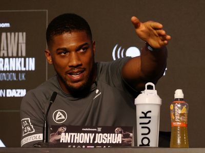 Anthony Joshua confirms work under way over fight with Deontay Wilder