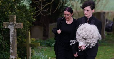 Paul O'Grady's grandson pays touching Lily Savage tribute as showbiz icon laid to rest