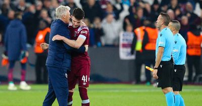 ‘He’s some player’ - David Moyes gives verdict on Declan Rice after West Ham stunner vs Gent