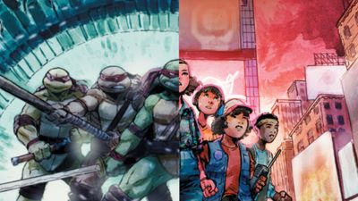 Teenage Mutant Ninja Turtles meets Stranger Things in what might be the biggest '80s nostalgia-fest in comics